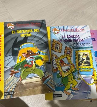 Colección de 15 libros de Gerónimo Stilton