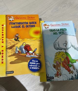 Colección de 15 libros de Gerónimo Stilton