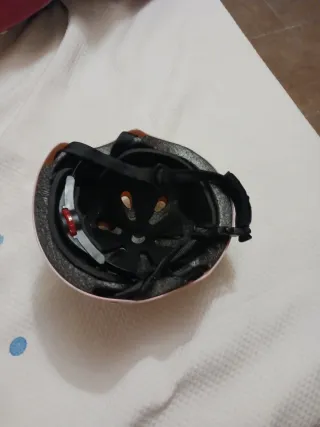 Casco rosa infantil Molto