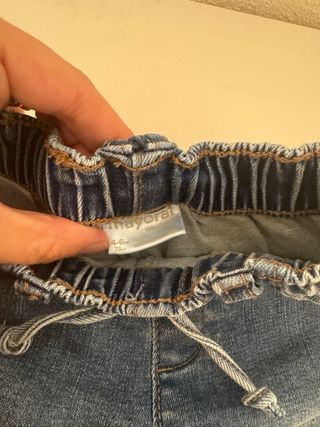 Conjunto Mayoral bebé 4-6 meses vaqueros