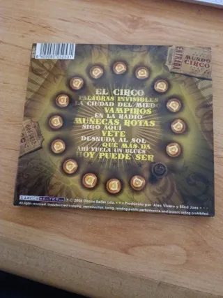 CD Sol Lagarto "Mundo Circo"