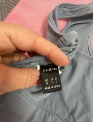 Completo sportivo blu