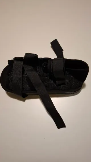Zapato Postquirúrgico Negro Nuevo