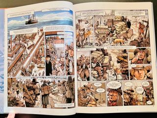 Oro bajo la nieve cómic europeo Yermo Editorial