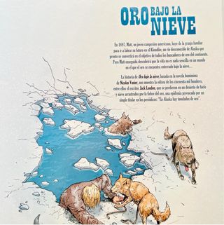 Oro bajo la nieve cómic europeo Yermo Editorial
