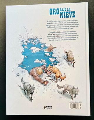 Oro bajo la nieve cómic europeo Yermo Editorial