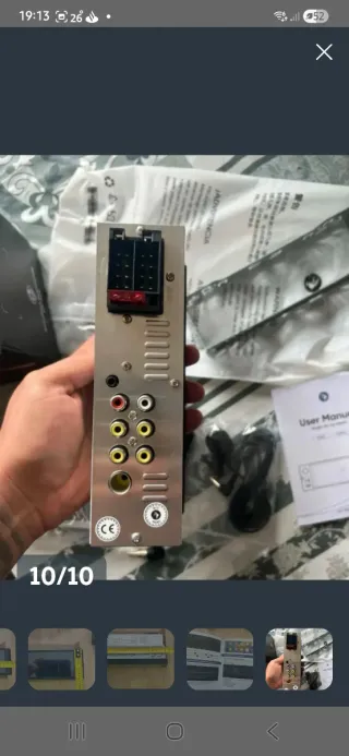 Radio Coche 1 DIN Pantalla Multimedia