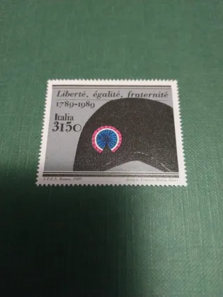 Francobollo Italia 1789-1989 3150