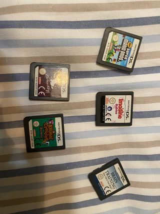 Lote 5 Juegos Nintendo DS: Mario, Animal Crossing,