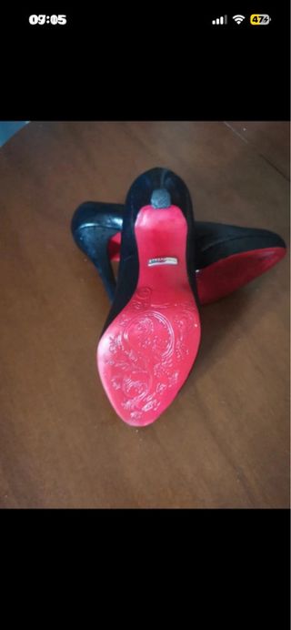 Scarpe tacco 37 5th Avenue nere