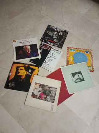 Lote 8 Vinilos Clásicos y Rock