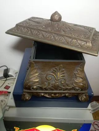Caja joyero decorada