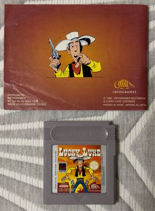 Lucky Luke Game Boy PAL EUR