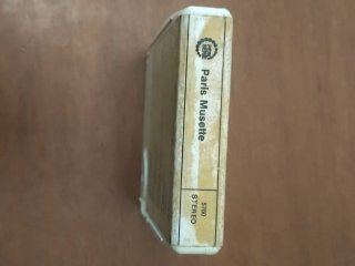 Musicassetta 8-track Paris Musette