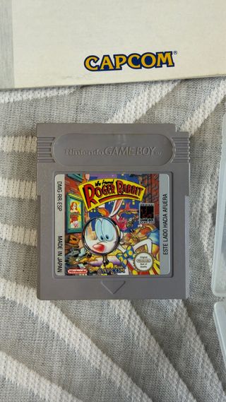 Juego roger rabbit game boy PAL ESP