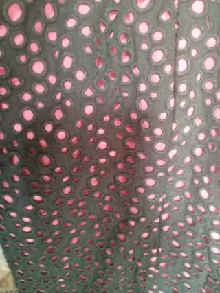 Vestido Flamenco Negro y Rosa