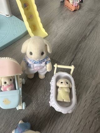 Familia Conejos Flor Sylvanian Families