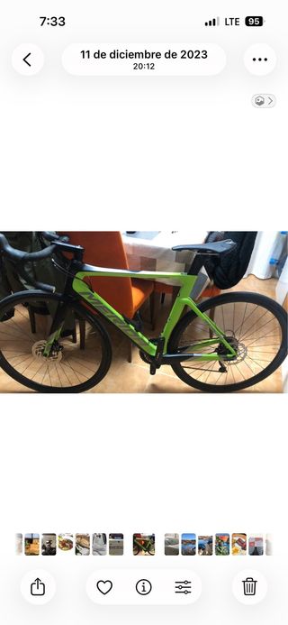 Bicicleta Merida Reacto 4000 Carbono