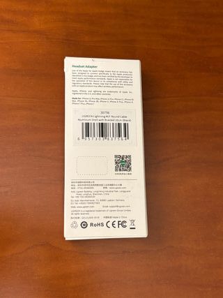 Lightning to 3.5 DAC UGREEN MFI 24bit/48khz