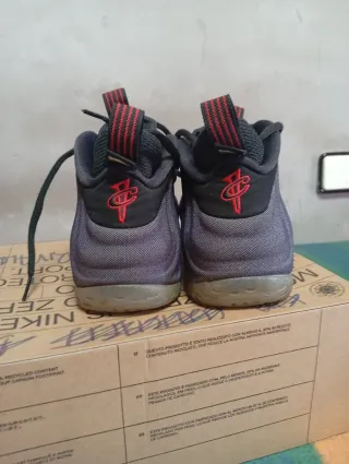 Nike Foamposite Denim Negro/Azul