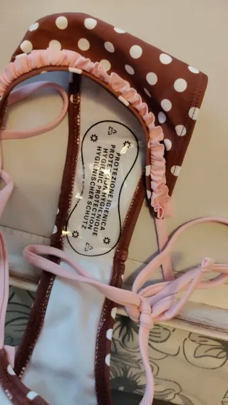 Conjunto bikini lunares M/L