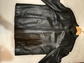 Chaqueta de cuero Zara Hombre