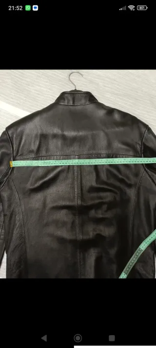 Chaqueta de cuero Zara Hombre