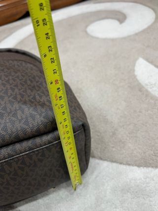 Zaino Michael Kors monogram marrone