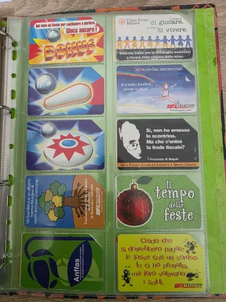 Collezione schede telefoniche animali