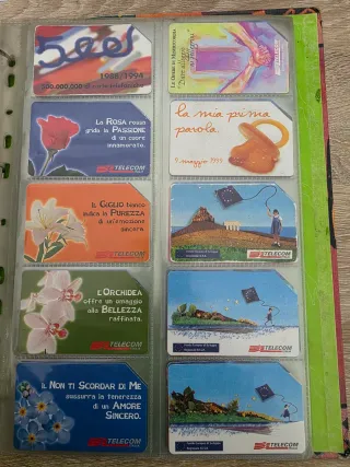 Collezione schede telefoniche animali