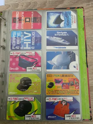 Collezione schede telefoniche animali