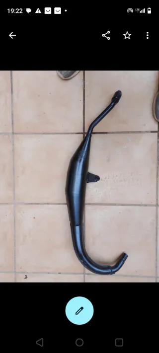 Tubo de escape TZR modelo 2