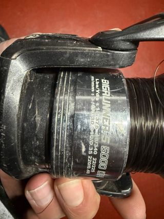 Carrete Pesca Carpfishing Bigrunner 5000 DH