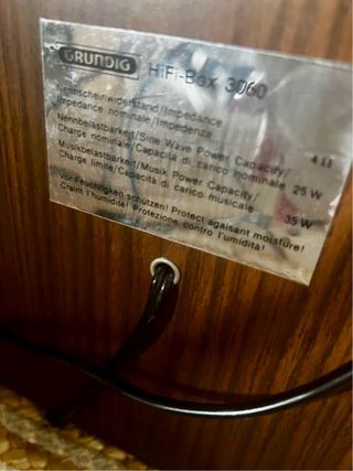 Giradischi Grundig Vintage con casse