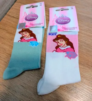 Calcetines Disney Bella Princess Talla 35-38