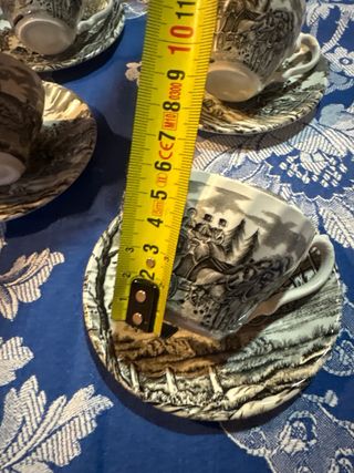 Juego de café inglés Myott porcelana