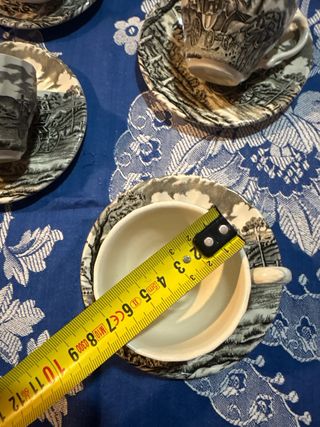 Juego de café inglés Myott porcelana