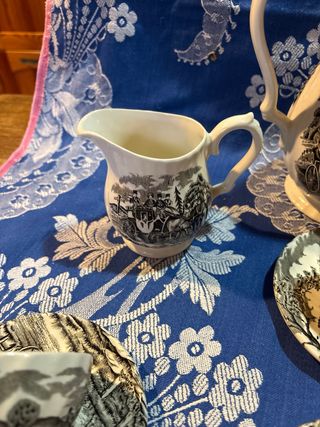 Juego de café inglés Myott porcelana