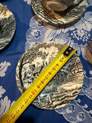 Juego de café inglés Myott porcelana