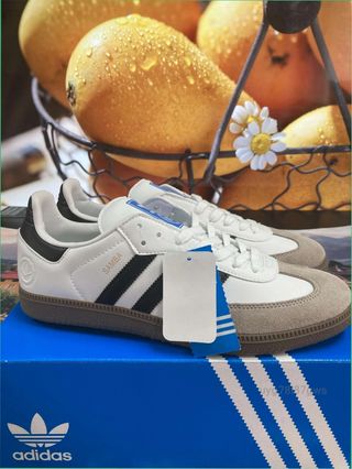 Zapatillas Adidas Samba OG Blancas/Beige Talla 41