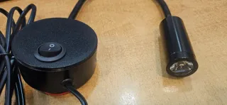Lámpara LED lectura flexible luz cálida