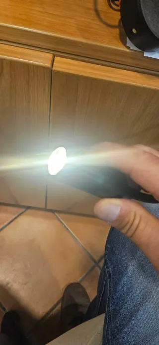 Lámpara LED lectura flexible luz cálida