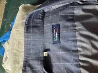 Camicia uomo a quadretti blu XXL