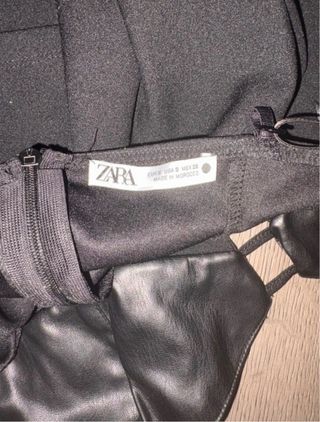 Top Zara Negro Tirantes