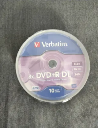 DVD+R DL Verbatim 8x 10 pezzi