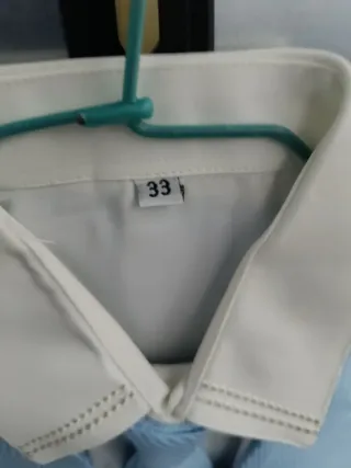 Traje de Comunión Niño Azul y Blanco