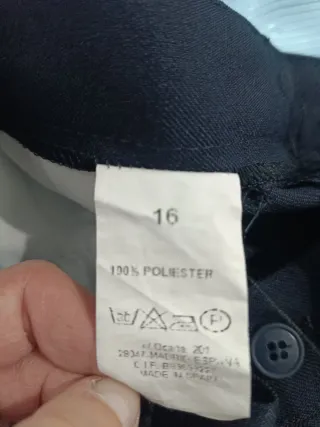 Traje de Comunión Niño Azul y Blanco