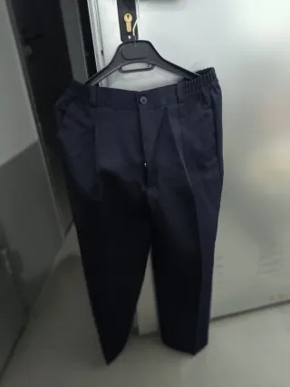 Traje de Comunión Niño Azul y Blanco