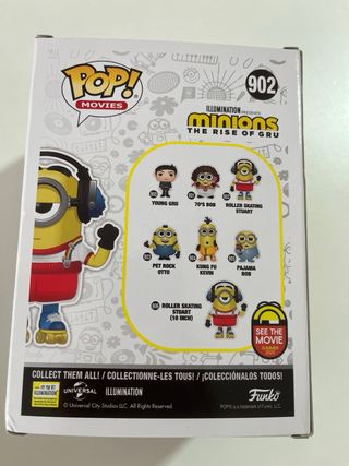 Funko Pop Minions Stuart Patinador 902