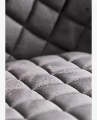 Juego de 4 sillas de comedor grises